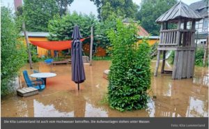 Hochwasser KiTa Lummerland in Bochum-Dahlhausen Bild 1